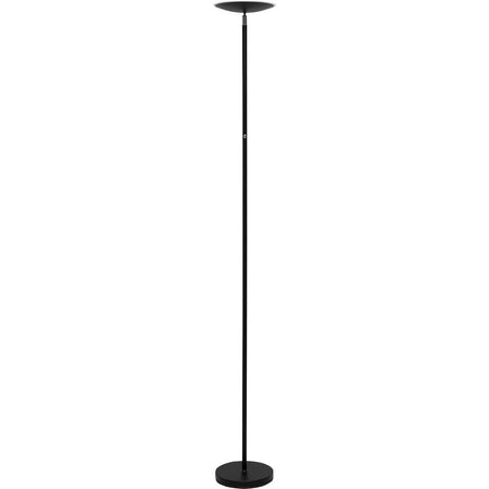 MAUL - Lampada da terra Sphere LED dimmerabile alta 183 cm nera