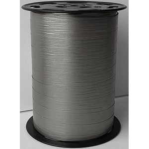 Ruban à friser aspect papier 10mm x 250 mètres couleur 05 Argent