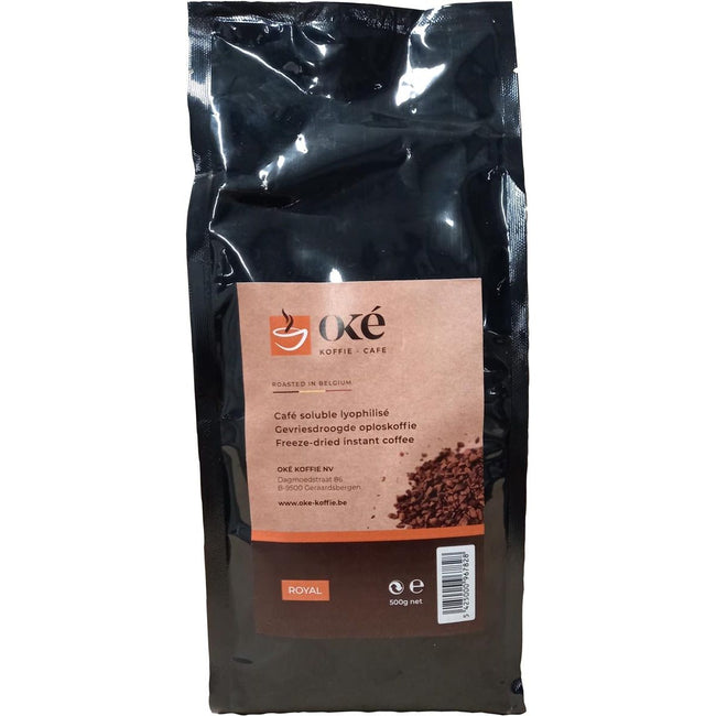 OKE - OK Coffee café instantané Royal, paquet de 500 grammes