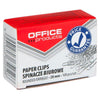OFFICE products -   papierklemmen, 28 mm, gegalvaniseerd, doos van 100 stuks