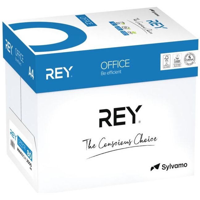 Rey - Dokumentdruckpapier ft A4, 80 g, 2500 Blechbox