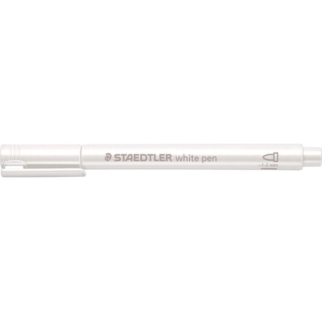 Staedtler - pennarello Metallic 8323, bianco