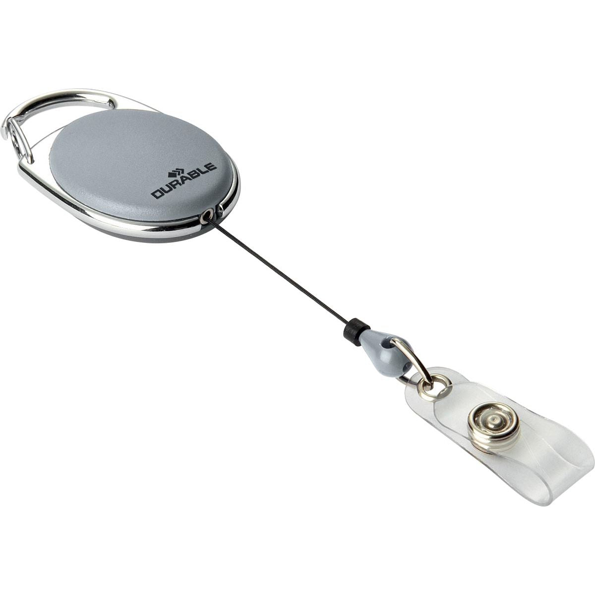 Durable - Mécanisme à rouleaux Style, 80 cm, gris