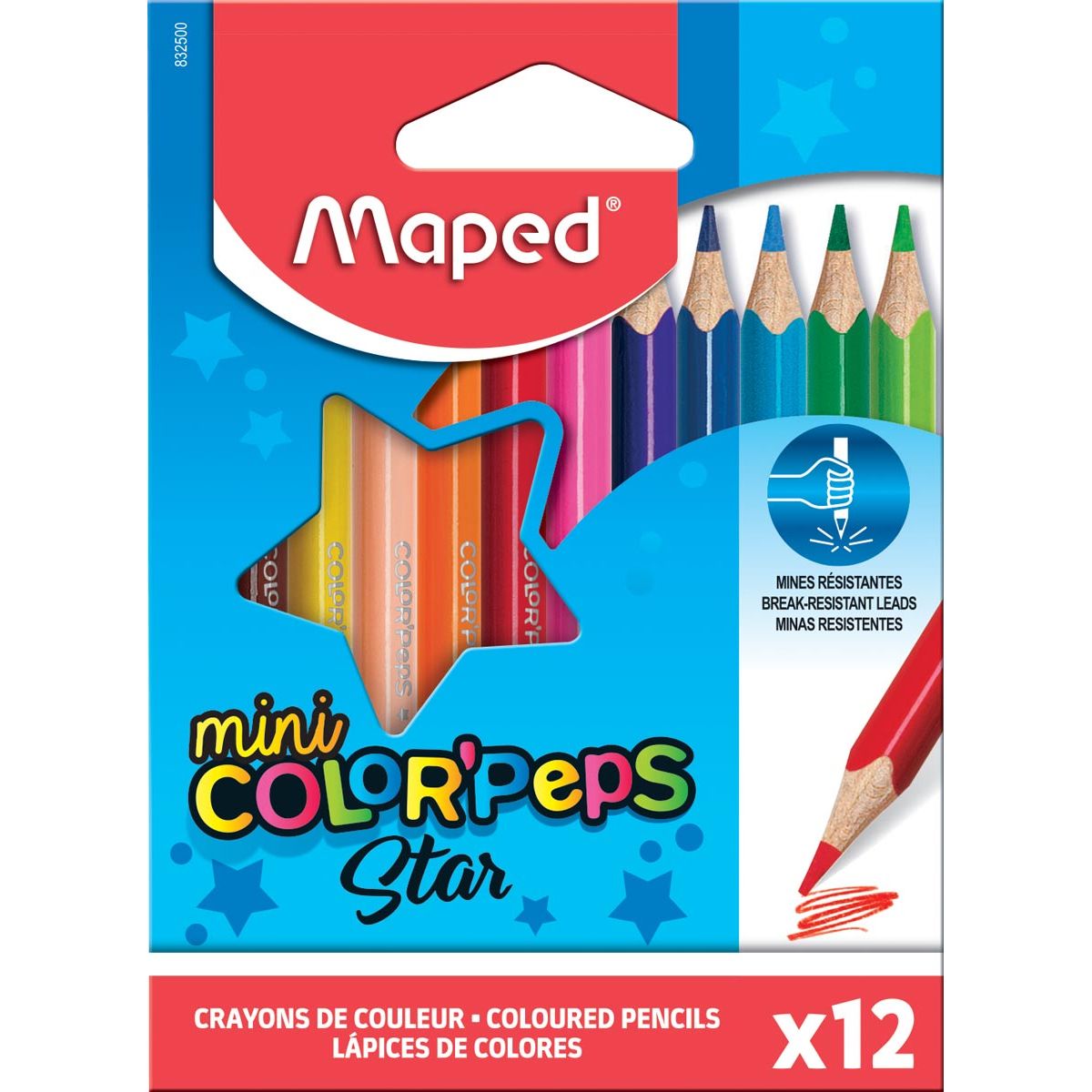 Maped - Driehoekig kleurpotlood Color'Peps Mini