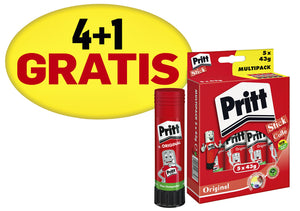 Pritt -  Lijmstift stick original 43gr promo 4+1 | 12 stuks