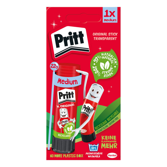Pritt - Bâton de Colle Stick Original 22gr sur blister | 12 pièces