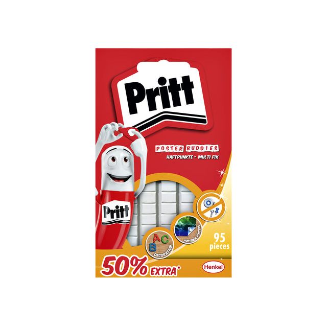 Pritt - affiche Buddies | Blister une pièce de 95 | 24 pièces