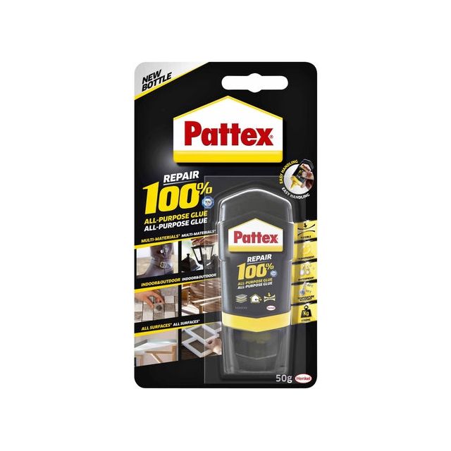 Pattex - Kleber Pattex 100 Prozent 50gr | Blasen Sie ein 1 Stück | 12 Stücke