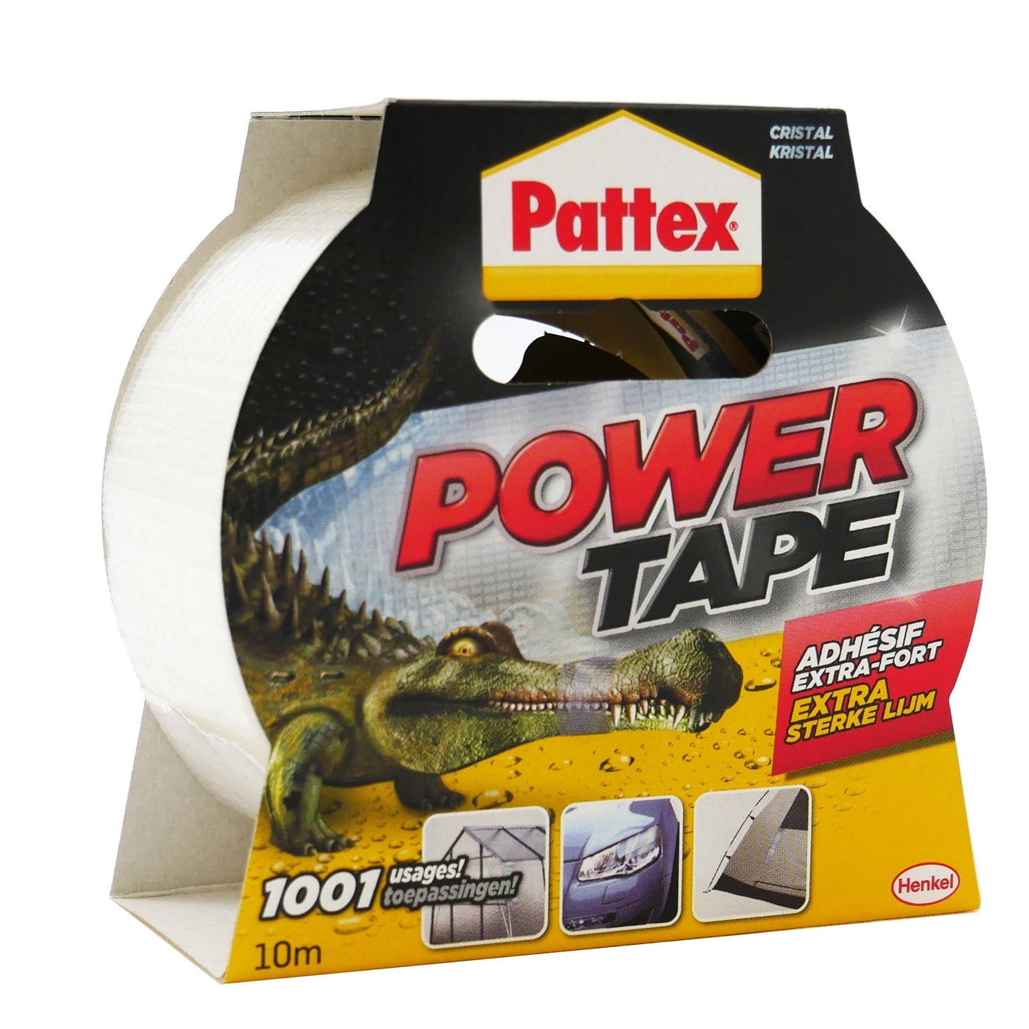 Pattex - Ruban adhésif Power e 50mmx10m transparent