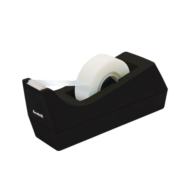 Scotch - Adhesive tape holder c38 weighted black