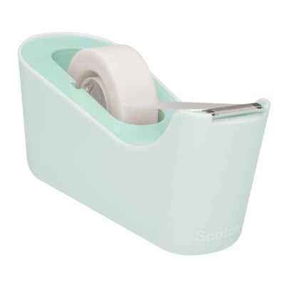 Scotch - Portacinta adhesiva C18 menta + 1 rollo de magia e 19mmx33m