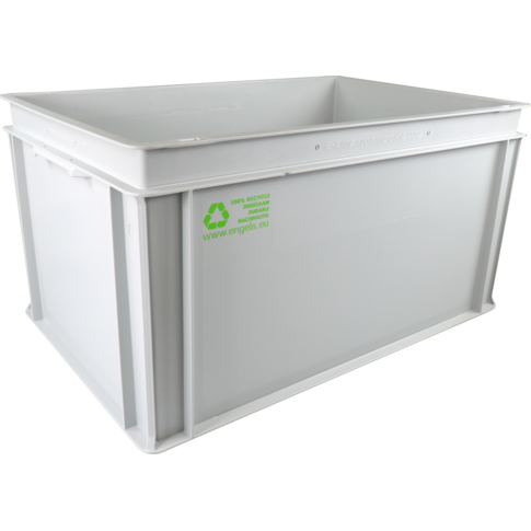 Klika - Bak | HDPE | geschlossener Griff | Transportbox | 600x400x325mm | Grau | 1 Stück