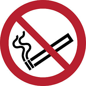 Tarifold - Icône de l'interdiction de fumer 200 mm | 1 pièce