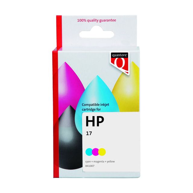 Quantore - Inkcartridge HP 17 C6625a Farbe | 1 Stück