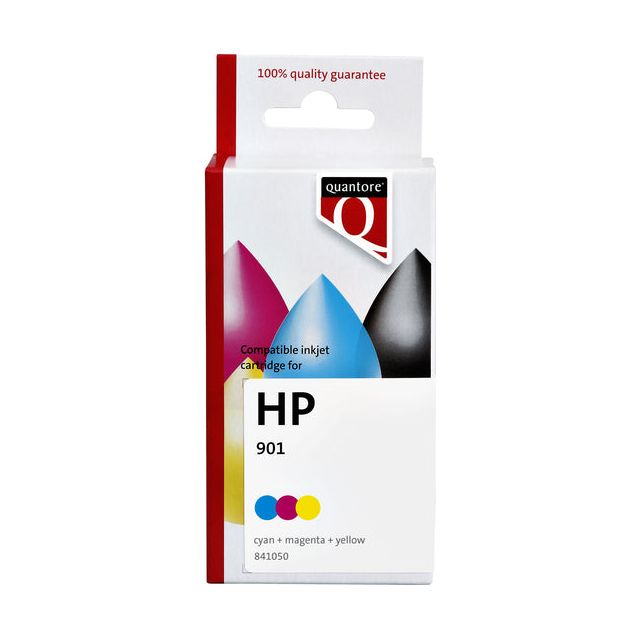 Quantore - Inkcartridge HP 901 CC656CN Couleur 1 pièce