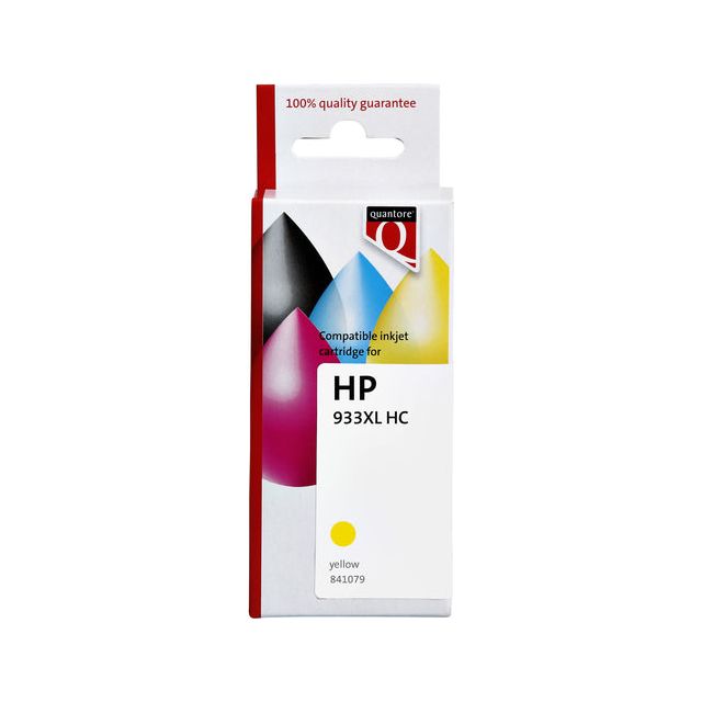 Quantore - Inkcartridge HP 933xl CN056CN HC Jaune | 1 pièce