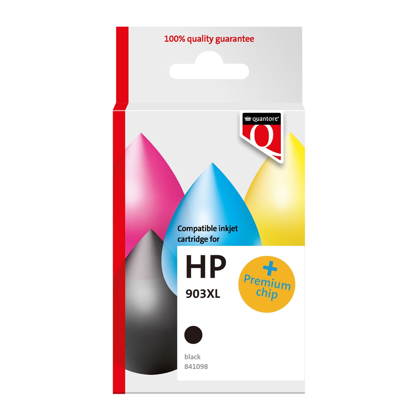 Quantore - Cartucho de tinta alternativo para T6M15AE 903XL negro HC