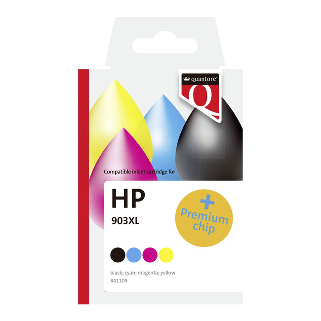 Quantore -  Inktcartridge hp 3h251cn 903xl hc zw+3kl
