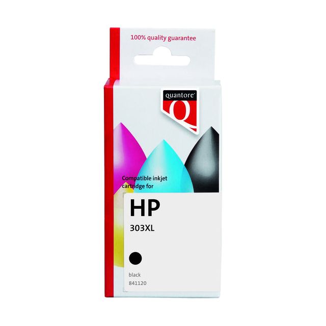 Quantore - Inkcartridge HP 303XL T6N04CN HC Schwarz