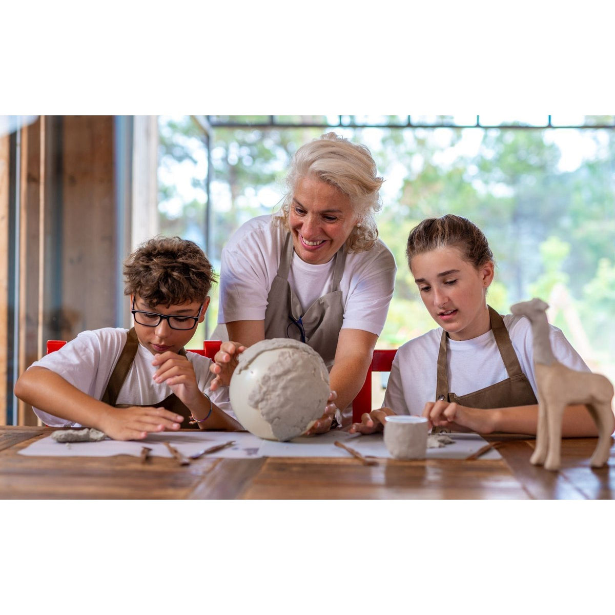 JOVI -  Klei  air dry 1kg wit