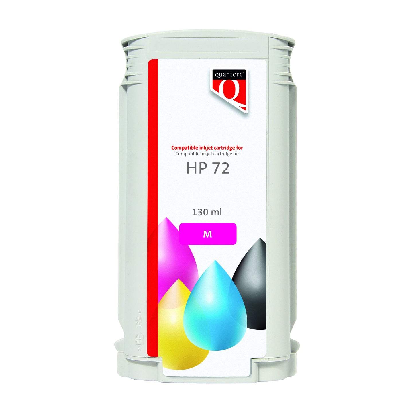 Quantore - Alternative à la cartouche d'encre pour 72 C9372A rouge