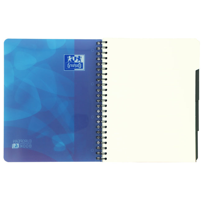 Oxford -  Projectbk oxf school a4+ ln 4g 240pag 80gr blauw | 5 stuks