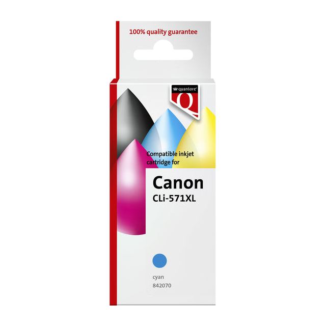 Quantore - Inkcartridge Canon CLI -571xl Blue | 1 pièce