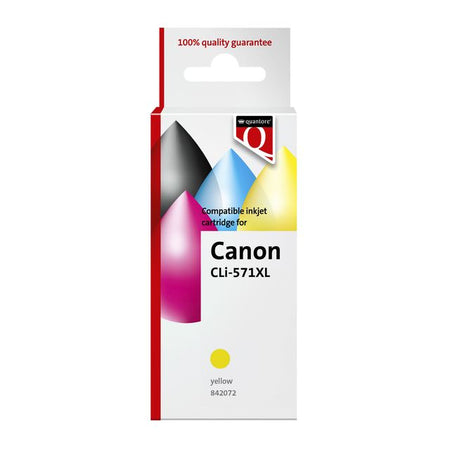Quantore -  Inktcartridge canon cli-571xl geel