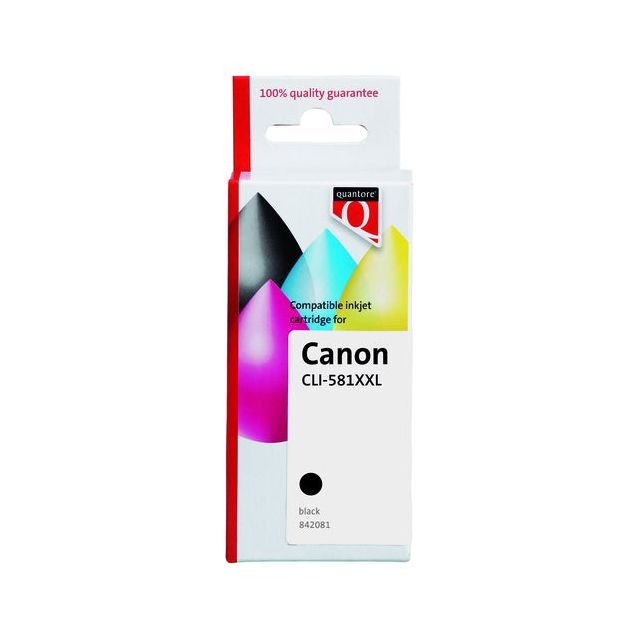 Quantore - Inktcartridge CLI-581XXL pigment zwart