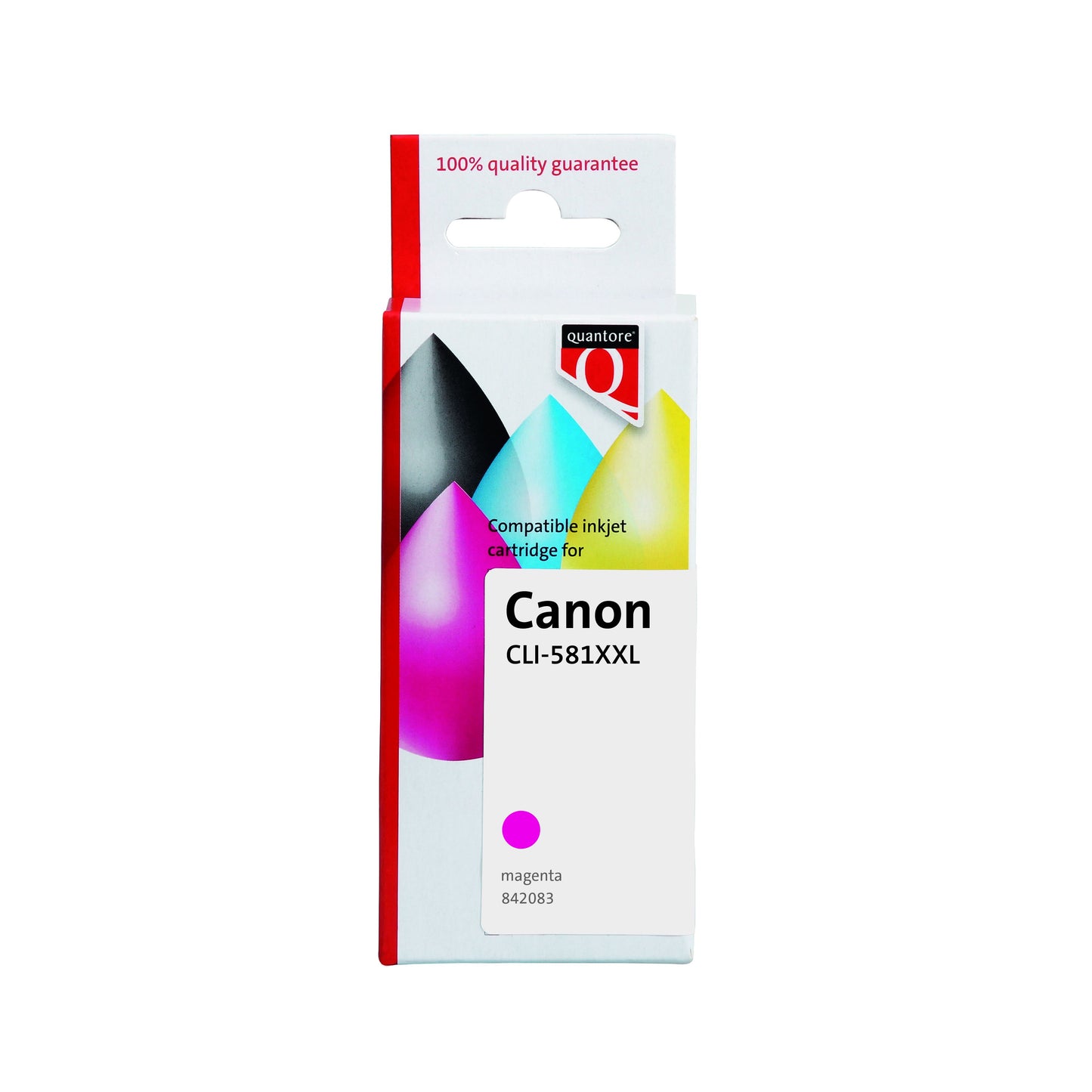 Quantore - Alternative aux cartouches d'encre pour CLI-581XXL rouge
