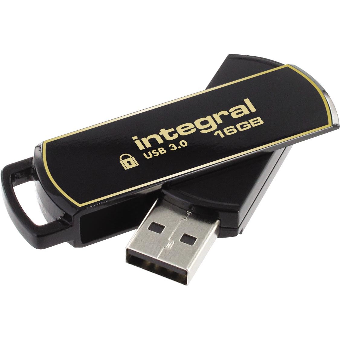 Integrale: chiavetta USB 3.0 360 Secure, 16 GB