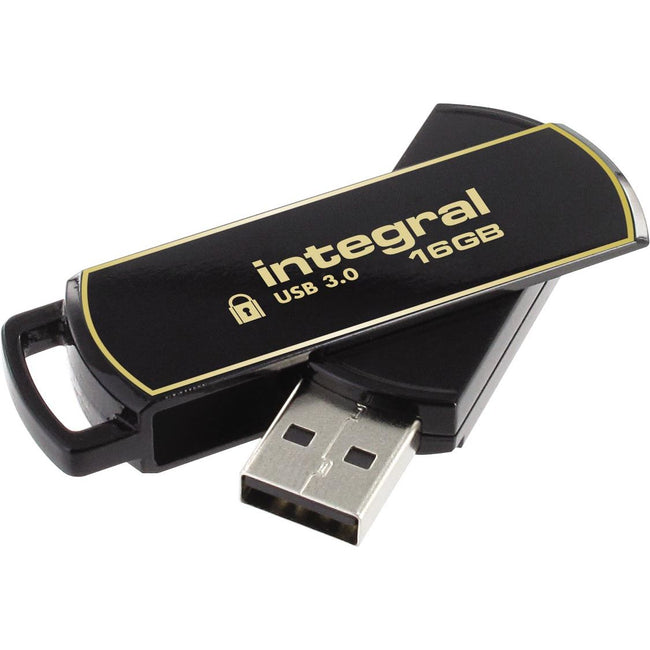 Integrale: chiavetta USB 3.0 360 Secure, 16 GB