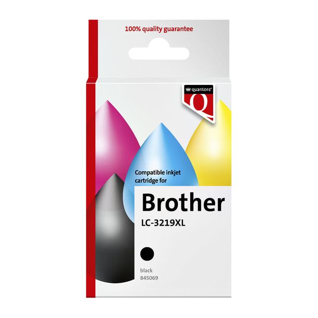 Quantore - Inkcartridge Brother lc -3219xl noir | 1 pièce