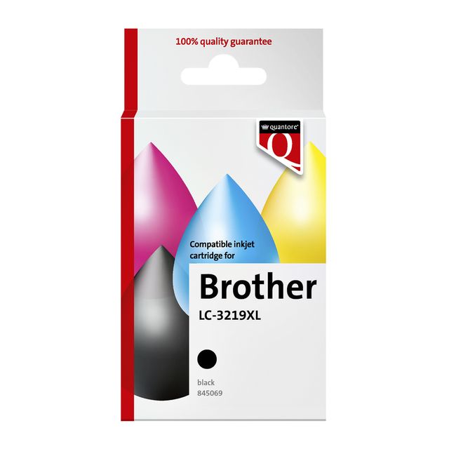Quantore -  Inktcartridge brother lc-3219xl zwart