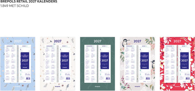 Brepols -   week omlegkalender op schild, fantasy, 2027