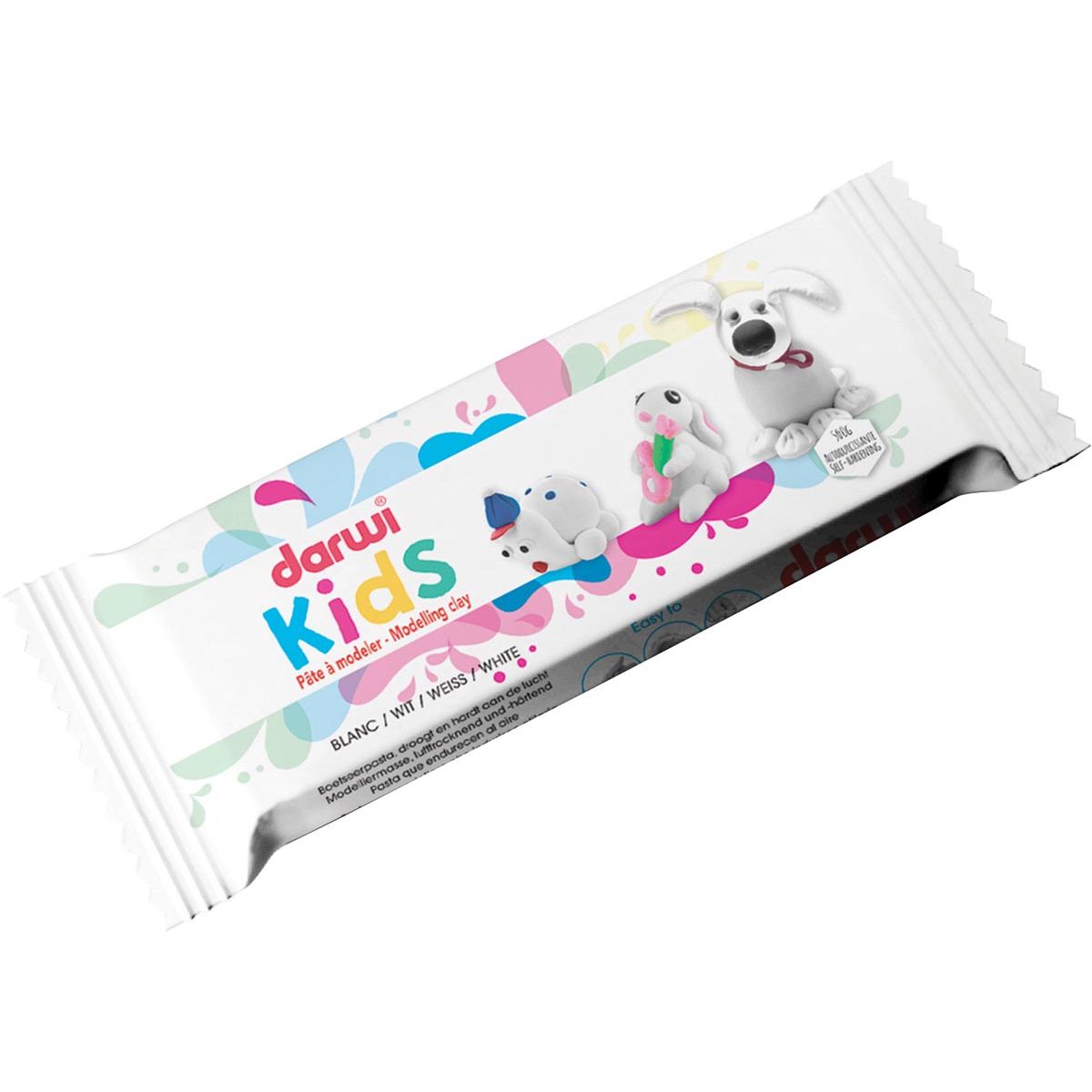 Darwi - pâte à modeler Kids, paquet de 500 grammes
