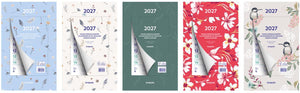Brepols - Weekly calendar 2026 190x130 7 days/1 page assorted