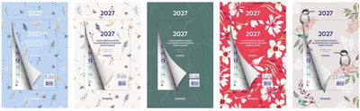 Brepols - Weekly calendar 2026 190x130 7 days/1 page assorted