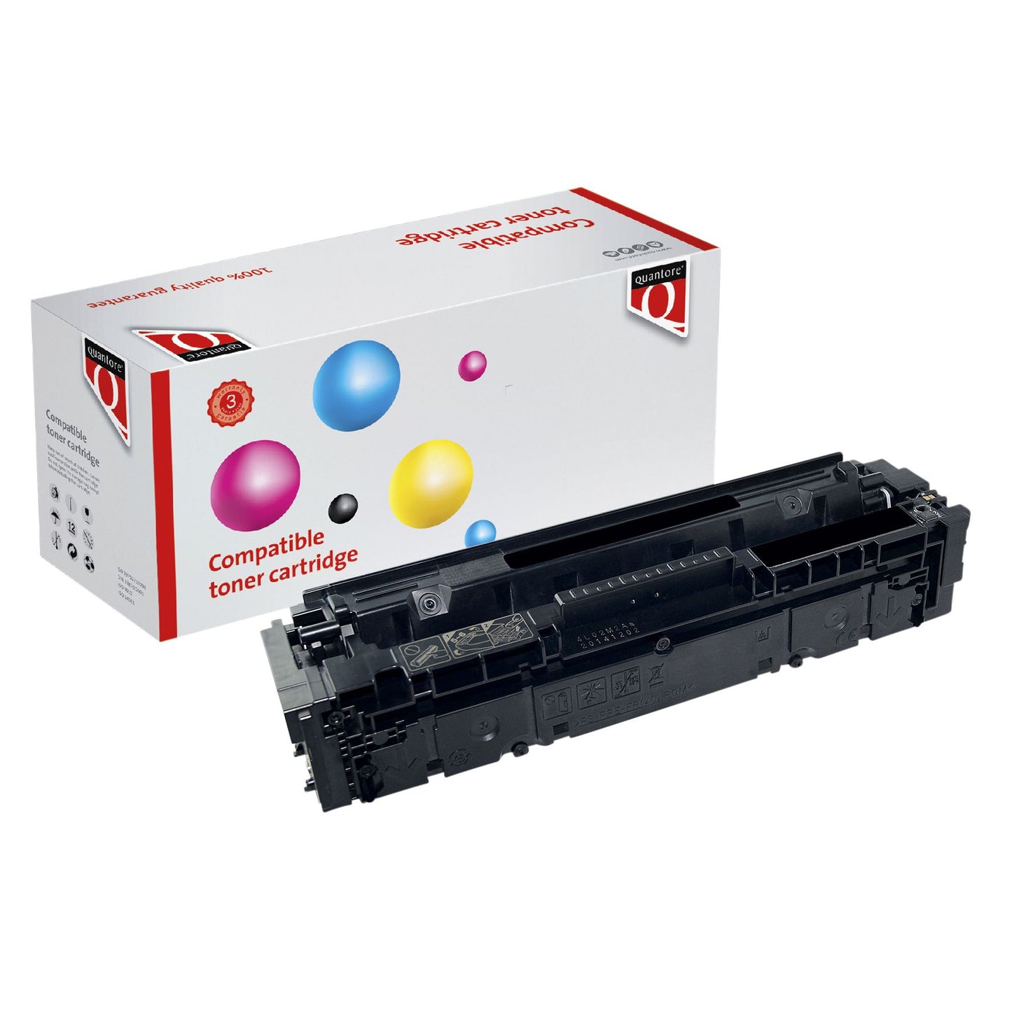 Quantore - Toner cartridge alternative for CF540A 203A black