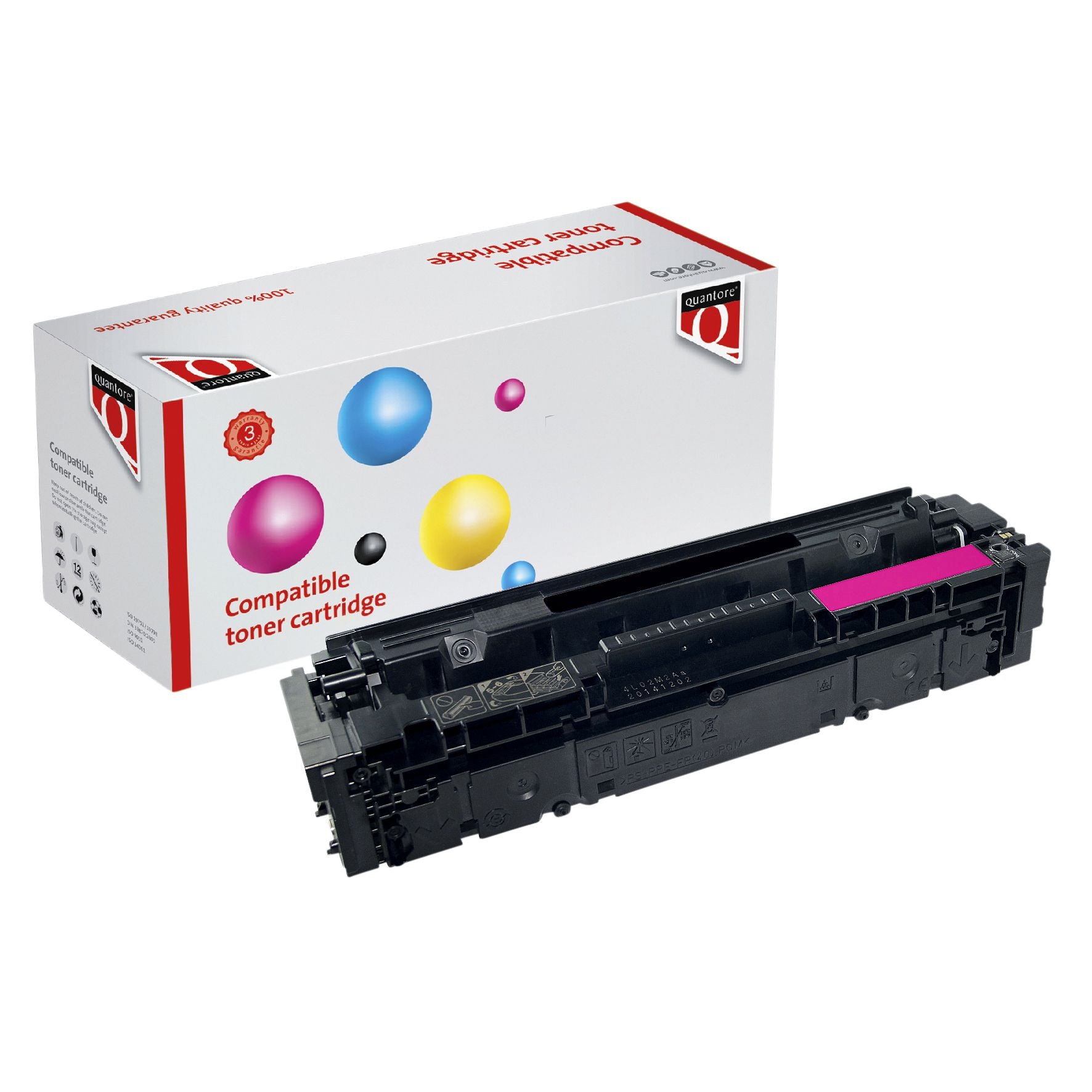 Quantore - Tonerkartuschen-Alternative für CF543A 203A rot