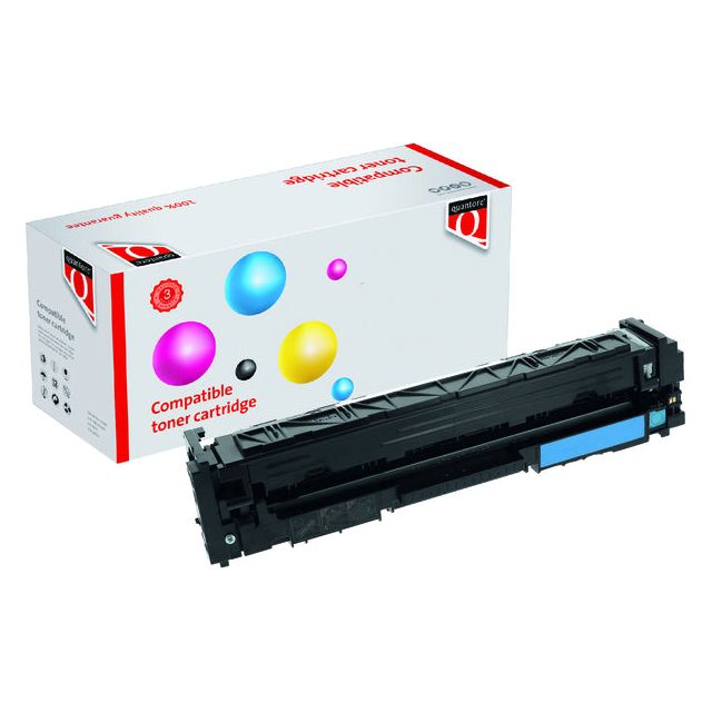 Quantore - Tonercartridge hp cf531a 205a blauw