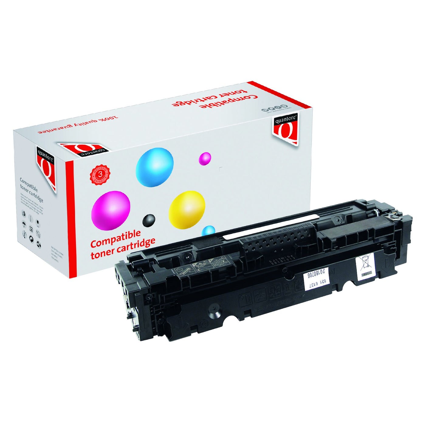 Quantore - Alternative à la cartouche de toner pour 046 noir