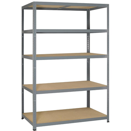 Avasco - A rack Strong 265, ft 196 x 120 x 50 cm, 5 shelves, galvanized