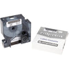 Rillprint - compatibile D1 e per 45013, 12 mm, nero su bianco
