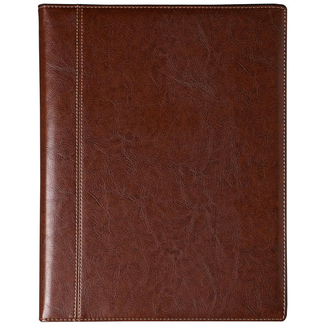 Brepols - brown writing folder
