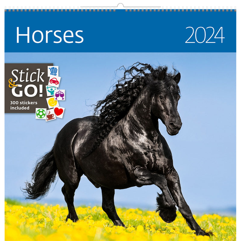 Helma 365 -  Kalender 2027 30x30cm paarden