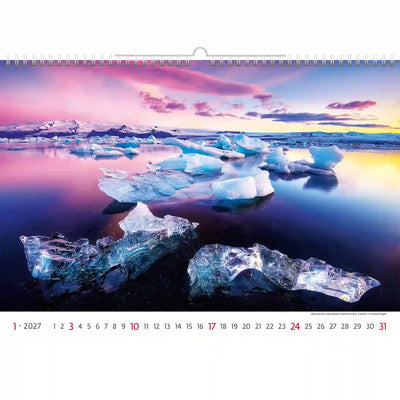 Helma 365 -  Kalender 2027 31.5x45cm nationale parken