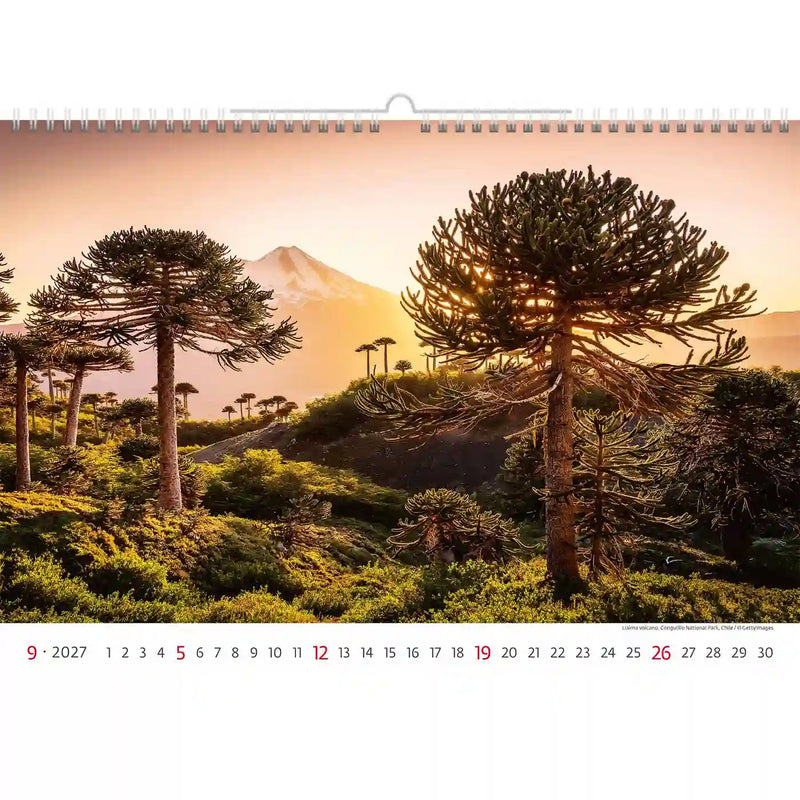 Helma 365 -  Kalender 2027 31.5x45cm nationale parken
