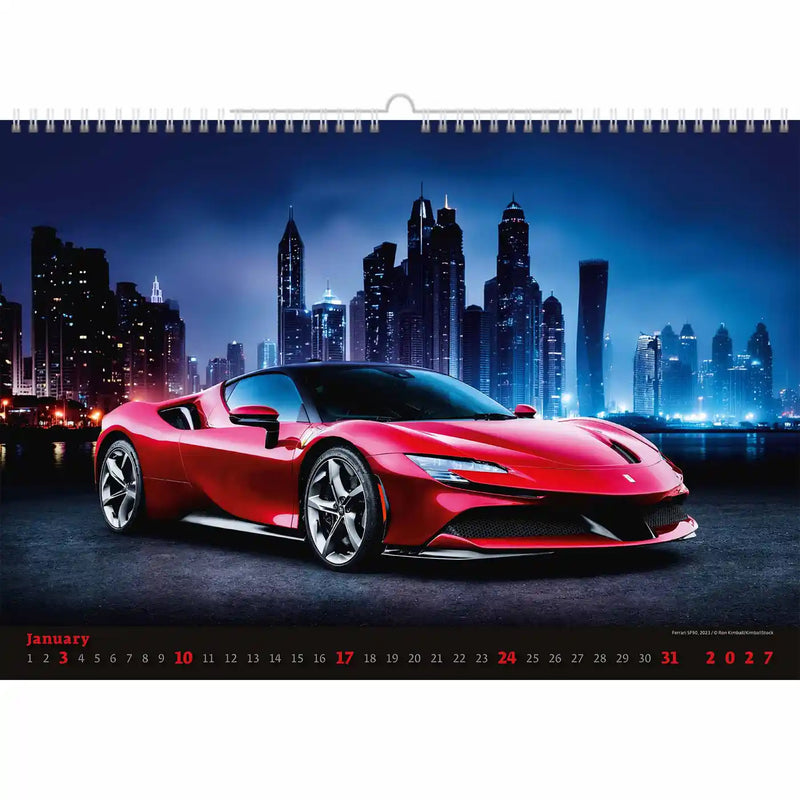 Helma 365 -  Kalender 2027  31.5x45cm autos