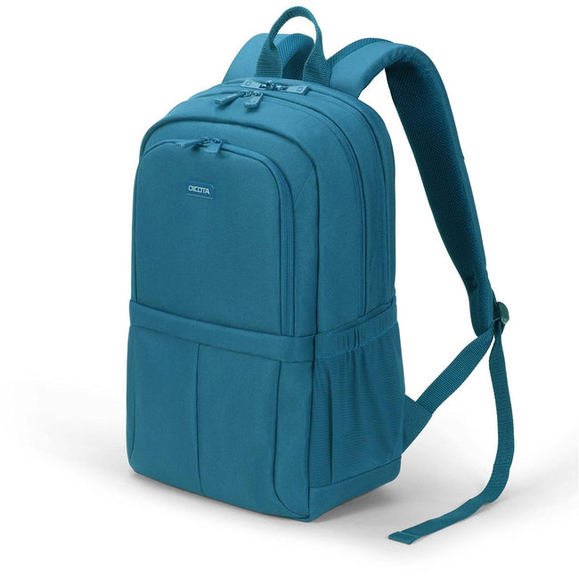 Dicota - mochila para portátil Eco Scale, para portátiles de hasta 15,6 pulgadas, azul